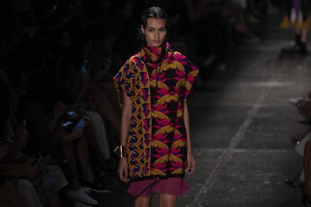 SAO PAULO, Brazil - 10 20 2015: Fashion Week WINTER 2016 - GIG Couture during Fashion Week Winter 2016 held in Sao Paulo.  Ci?axNeder