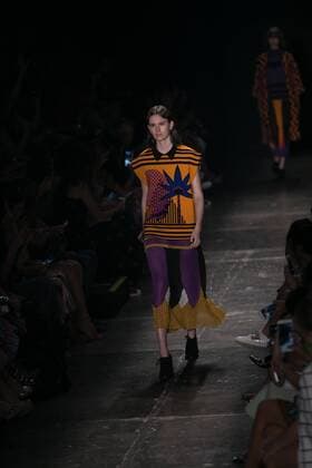 SAO PAULO, Brazil - 10 20 2015: Fashion Week WINTER 2016 - GIG Couture during Fashion Week Winter 2016 held in Sao Paulo.  Ci?axNeder