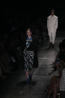 SAO PAULO, Brazil - 10 20 2015: Fashion Week WINTER 2016 - GIG Couture during Fashion Week Winter 2016 held in Sao Paulo.  Ci?axNeder
