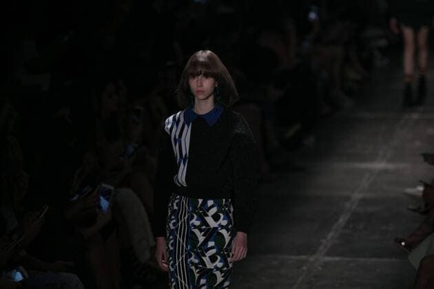 SAO PAULO, Brazil - 10 20 2015: Fashion Week WINTER 2016 - GIG Couture during Fashion Week Winter 2016 held in Sao Paulo.  Ci?axNeder