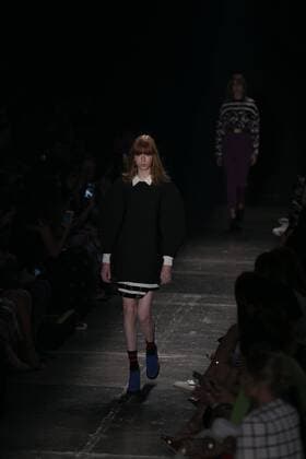 SAO PAULO, Brazil - 10 20 2015: Fashion Week WINTER 2016 - GIG Couture during Fashion Week Winter 2016 held in Sao Paulo.  Ci?axNeder