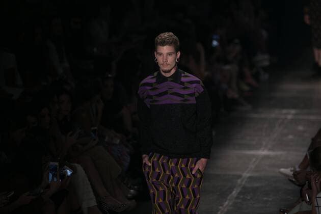SAO PAULO, Brazil - 10 20 2015: Fashion Week WINTER 2016 - GIG Couture during Fashion Week Winter 2016 held in Sao Paulo.  Ci?axNeder