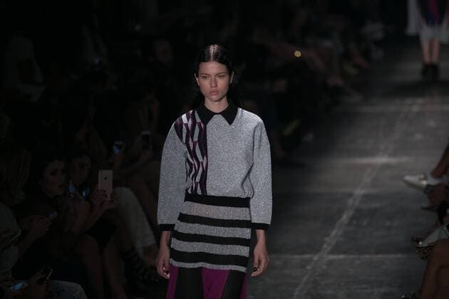 SAO PAULO, Brazil - 10 20 2015: Fashion Week WINTER 2016 - GIG Couture during Fashion Week Winter 2016 held in Sao Paulo.  Ci?axNeder