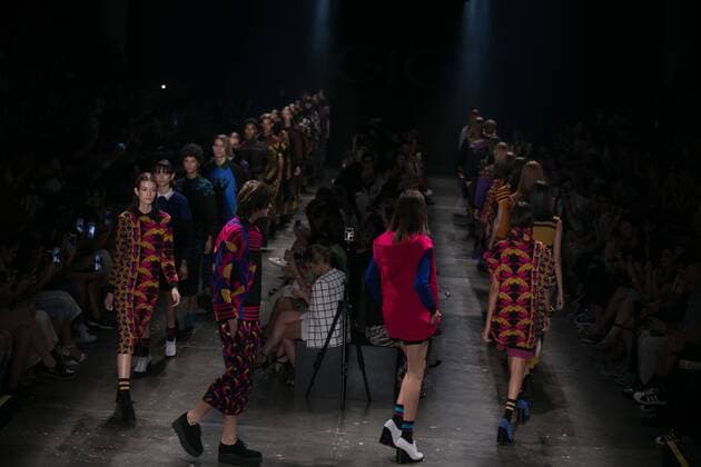 SAO PAULO, Brazil - 10 20 2015: Fashion Week WINTER 2016 - GIG Couture during Fashion Week Winter 2016 held in Sao Paulo.  Ci?axNeder