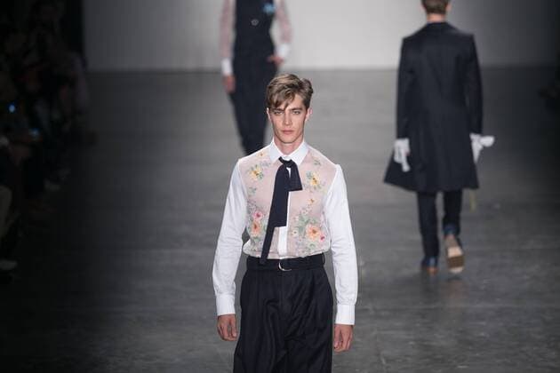 SAO PAULO, Brazil - 10 20 2015: Fashion Week WINTER 2016 - John Pepper during Fashion Week Winter 2016 held in Sao Paulo.  Ci?axNeder