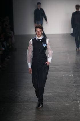 SAO PAULO, Brazil - 10 20 2015: Fashion Week WINTER 2016 - John Pepper during Fashion Week Winter 2016 held in Sao Paulo.  Ci?axNeder
