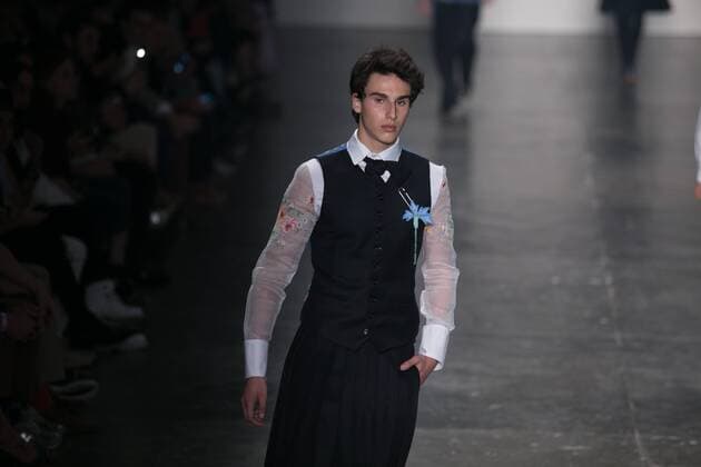 SAO PAULO, Brazil - 10 20 2015: Fashion Week WINTER 2016 - John Pepper during Fashion Week Winter 2016 held in Sao Paulo.  Ci?axNeder