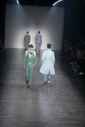 SAO PAULO, Brazil - 10 20 2015: Fashion Week WINTER 2016 - John Pepper during Fashion Week Winter 2016 held in Sao Paulo.  Ci?axNeder