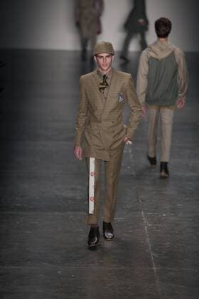 SAO PAULO, Brazil - 10 20 2015: Fashion Week WINTER 2016 - John Pepper during Fashion Week Winter 2016 held in Sao Paulo.  Ci?axNeder