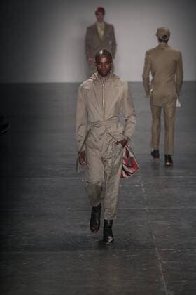 SAO PAULO, Brazil - 10 20 2015: Fashion Week WINTER 2016 - John Pepper during Fashion Week Winter 2016 held in Sao Paulo.  Ci?axNeder