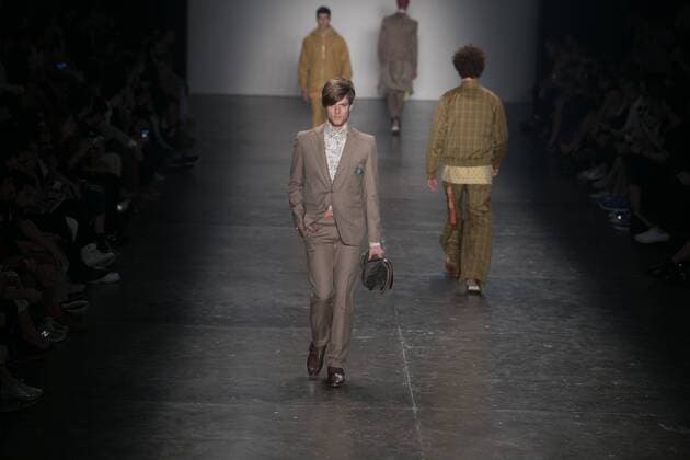 SAO PAULO, Brazil - 10 20 2015: Fashion Week WINTER 2016 - John Pepper during Fashion Week Winter 2016 held in Sao Paulo.  Ci?axNeder