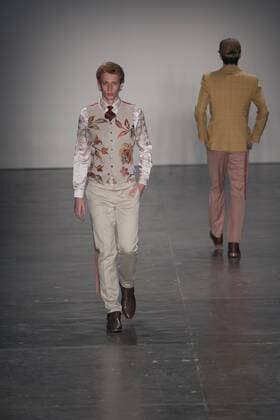 SAO PAULO, Brazil - 10 20 2015: Fashion Week WINTER 2016 - John Pepper during Fashion Week Winter 2016 held in Sao Paulo.  Ci?axNeder