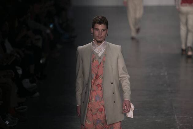 SAO PAULO, Brazil - 10 20 2015: Fashion Week WINTER 2016 - John Pepper during Fashion Week Winter 2016 held in Sao Paulo.  Ci?axNeder