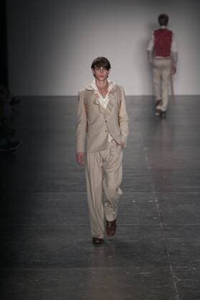 SAO PAULO, Brazil - 10 20 2015: Fashion Week WINTER 2016 - John Pepper during Fashion Week Winter 2016 held in Sao Paulo.  Ci?axNeder
