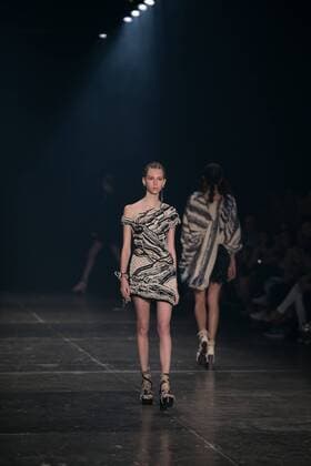 SAO PAULO, Brazil - 10 20 2015: Fashion Week WINTER 2016 - PatBo Patricia Bonaldi during Fashion Week Winter 2016 held in Sao Paulo.  Ci?axNeder