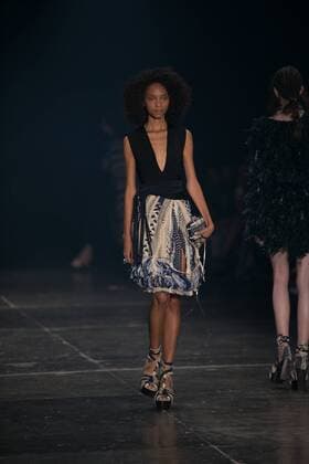 SAO PAULO, Brazil - 10 20 2015: Fashion Week WINTER 2016 - PatBo Patricia Bonaldi during Fashion Week Winter 2016 held in Sao Paulo.  Ci?axNeder