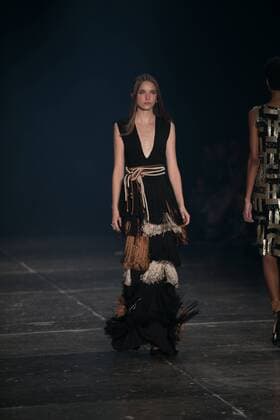 SAO PAULO, Brazil - 10 20 2015: Fashion Week WINTER 2016 - PatBo Patricia Bonaldi during Fashion Week Winter 2016 held in Sao Paulo.  Ci?axNeder