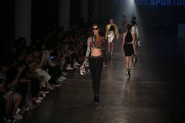 SAO PAULO, Brazil - 10 20 2015: Fashion Week WINTER 2016 - Ellus during Fashion Week Winter 2016 held in Sao Paulo.  Ci?axNeder