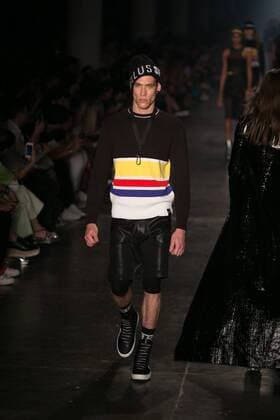 SAO PAULO, Brazil - 10 20 2015: Fashion Week WINTER 2016 - Ellus during Fashion Week Winter 2016 held in Sao Paulo.  Ci?axNeder