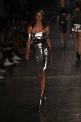 SAO PAULO, Brazil - 10 20 2015: Fashion Week WINTER 2016 - Ellus during Fashion Week Winter 2016 held in Sao Paulo.  Ci?axNeder