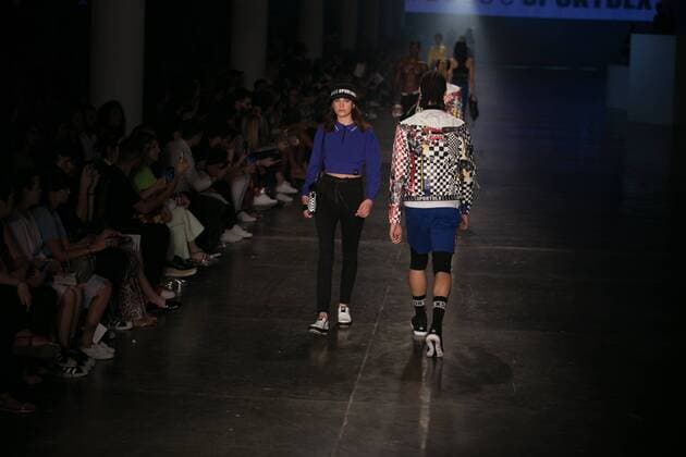 SAO PAULO, Brazil - 10 20 2015: Fashion Week WINTER 2016 - Ellus during Fashion Week Winter 2016 held in Sao Paulo.  Ci?axNeder