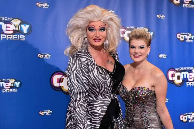 Der Deutsche Comedy Preis am 20.10.2015 in den MMC Studios in Köln Miss Chantal & Melanie Müller xTTx