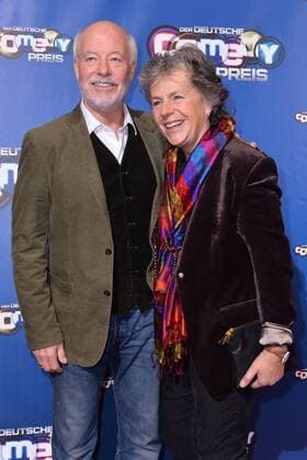 Der Deutsche Comedy Preis am 20.10.2015 in den MMC Studios in Köln Bill Mockridge & Margie Kinsky xTTx