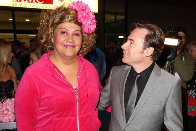 Cindy aus Marzahn und Michael Bully Herbig bei der Verleihung Der Deutsche Comedypreis 2015 am 20.10.2015 in Koeln Deutscher Comedypreis 2015 in Koeln 