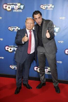 Hans-Joachim Heist und Alexander Schubert bei der Verleihung des Deutschen Comedypreises 2015 im Coloneum. Köln, 20.10.2015 Foto:xS.xGabschx xFuturexImage