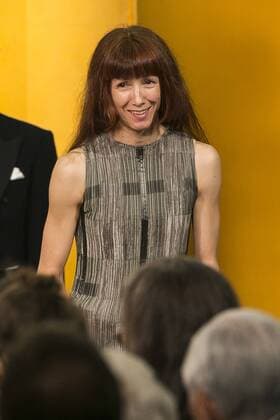 Prize winner French ballerina Sylvie Guillem attends the award ceremony for the 27th Praemium Imperiale Awards on October 21, 2015, Tokyo, Japan. The Praemium Imperiale awards are a global arts prize awarded annually since 1989 by the Japan Art Association in five disciplines (painting, sculpture, architecture, music and theatre film).  (gxta_praemiumimperialeceremony009)