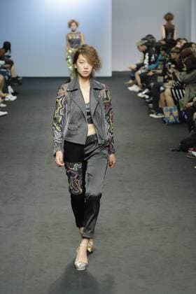 Oct. 21, 2015 - Seoul, South Korea - October 21, 2015 - South Korea, Seoul : Model catwalk on the runway during the Seoul Fashion Week 2016 S S S=YZ show at DDP in Seoul, South Korea. Seoul Fashion Week every march, october held on annual fashion show in South Korea. Seoul South Korea  - ZUMAn230