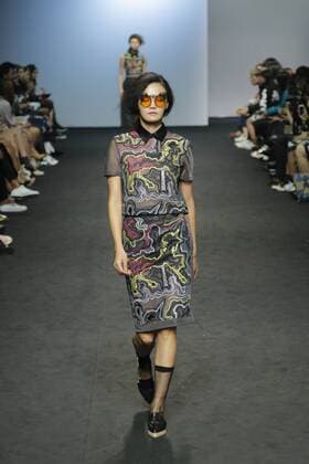 Oct. 21, 2015 - Seoul, South Korea - October 21, 2015 - South Korea, Seoul : Model catwalk on the runway during the Seoul Fashion Week 2016 S S S=YZ show at DDP in Seoul, South Korea. Seoul Fashion Week every march, october held on annual fashion show in South Korea. Seoul South Korea  - ZUMAn230