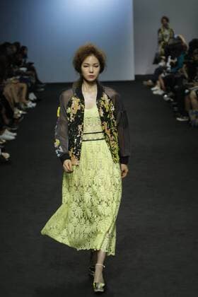 Oct. 21, 2015 - Seoul, South Korea - October 21, 2015 - South Korea, Seoul : Model catwalk on the runway during the Seoul Fashion Week 2016 S S S=YZ show at DDP in Seoul, South Korea. Seoul Fashion Week every march, october held on annual fashion show in South Korea. Seoul South Korea  - ZUMAn230