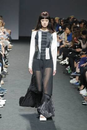 Oct. 21, 2015 - Seoul, South Korea - October 21, 2015 - South Korea, Seoul : Model catwalk on the runway during the Seoul Fashion Week 2016 KAAL E.SUKTAE show at DDP in Seoul, South Korea. Seoul Fashion Week every march, october held on annual fashion show in South Korea. Seoul South Korea  - ZUMAn230