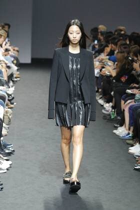 Oct. 21, 2015 - Seoul, South Korea - October 21, 2015 - South Korea, Seoul : Model catwalk on the runway during the Seoul Fashion Week 2016 KAAL E.SUKTAE show at DDP in Seoul, South Korea. Seoul Fashion Week every march, october held on annual fashion show in South Korea. Seoul South Korea  - ZUMAn230