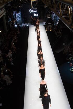 gideon oberson show at the tel aviv fashion week Nir Keidar 