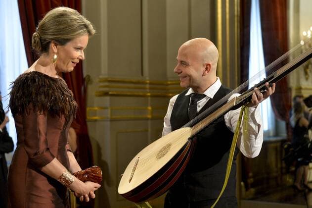 - BRUSSELS, BELGIUM: Queen Mathilde of Belgium pictured during the autumn concert at the Royal Palace, in Brussels, Wednesday 21 October 2015.  DIRKxWAEM 04725562