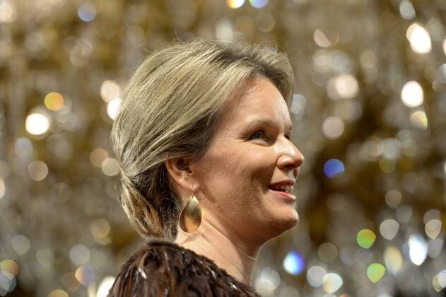 - BRUSSELS, BELGIUM: Queen Mathilde of Belgium pictured during the autumn concert at the Royal Palace, in Brussels, Wednesday 21 October 2015.  DIRKxWAEM 04725583
