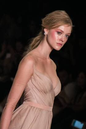 Oct. 21, 2015 - Sao Paulo, Brazil - A model walks the runway during the Samuel Cirnansck fashion show as part of Sao Paulo Fashion Week - winter 2016 on October 21, 2015 in Sao Paulo, Brazil. Sao Paulo Brazil  - ZUMAn230