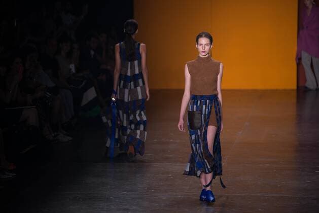 SAO PAULO, SP, BRAZIL, 10 21 2015 - designer Parade Coven during the Sao Paulo Fashion Week, Winter, at Ibirapuera, south of the capital ..  AlexandrexMoreira