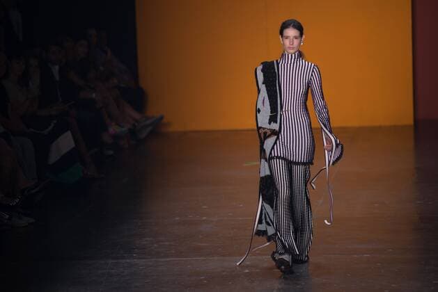 SAO PAULO, SP, BRAZIL, 10 21 2015 - designer Parade Coven during the Sao Paulo Fashion Week, Winter, at Ibirapuera, south of the capital ..  AlexandrexMoreira