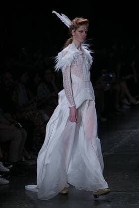 SAO PAULO, Brazil - 2110.2015: Fashion Week WINTER 2016 - Helo Rocha during Fashion Week Winter 2016 held in Sao Paulo.  Ci?axNeder