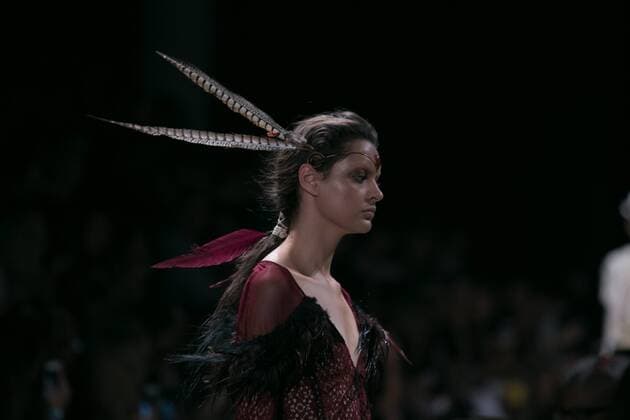 SAO PAULO, Brazil - 2110.2015: Fashion Week WINTER 2016 - Helo Rocha during Fashion Week Winter 2016 held in Sao Paulo.  Ci?axNeder