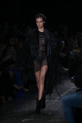 SAO PAULO, Brazil - 2110.2015: Fashion Week WINTER 2016 - Helo Rocha during Fashion Week Winter 2016 held in Sao Paulo.  Ci?axNeder