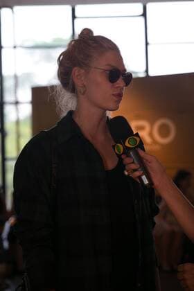 SAO PAULO, Brazil - 2110.2015: Fashion Week WINTER 2016 - Helo Rocha during Fashion Week Winter 2016 held in Sao Paulo.  Ci?axNeder