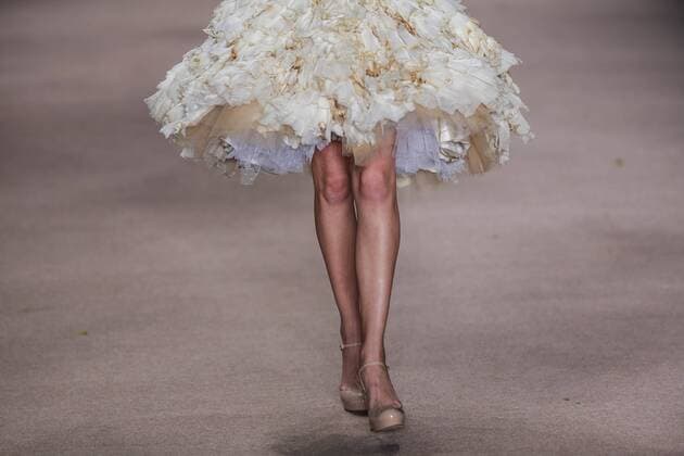 Oct. 21, 2015 - Sao Paulo, Sao Paulo, Brazil - A model presents a creation of Samuel Cirnansck during the 2016 Winter Collection of the Sao Paulo Fashion Week. Sao Paulo Brazil - ZUMAp133