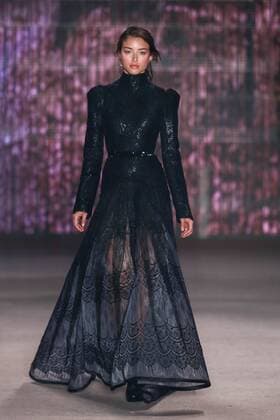 Oct. 21, 2015 - Sao Paulo, Sao Paulo, Brazil - A model presents a creation of Samuel Cirnansck during the 2016 Winter Collection of the Sao Paulo Fashion Week. Sao Paulo Brazil - ZUMAp133