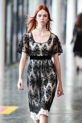 Oct. 21, 2015 - Sao Paulo, Brazil - A model presents the creation of Reinaldo LourenÃßo during the 2016 Winter collection of the Sao Paulo Fashion Week. Sao Paulo Brazil - ZUMAp133