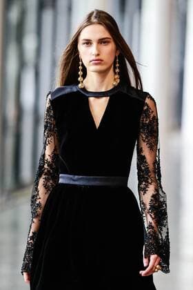 Oct. 21, 2015 - Sao Paulo, Brazil - A model presents the creation of Reinaldo LourenÃßo during the 2016 Winter collection of the Sao Paulo Fashion Week. Sao Paulo Brazil - ZUMAp133