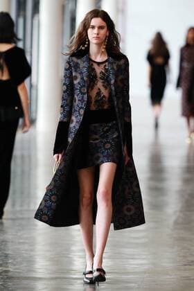 Oct. 21, 2015 - Sao Paulo, Brazil - A model presents the creation of Reinaldo LourenÃßo during the 2016 Winter collection of the Sao Paulo Fashion Week. Sao Paulo Brazil - ZUMAp133